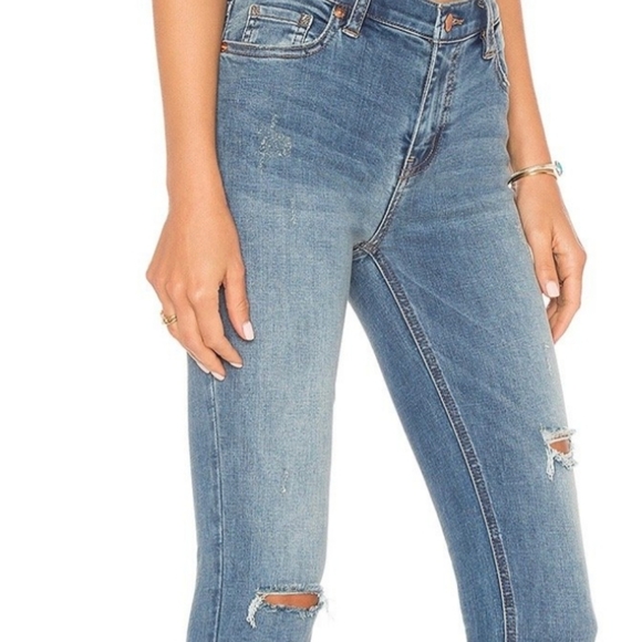 Free People - Frayed skinny jeans - Picture 6 of 13